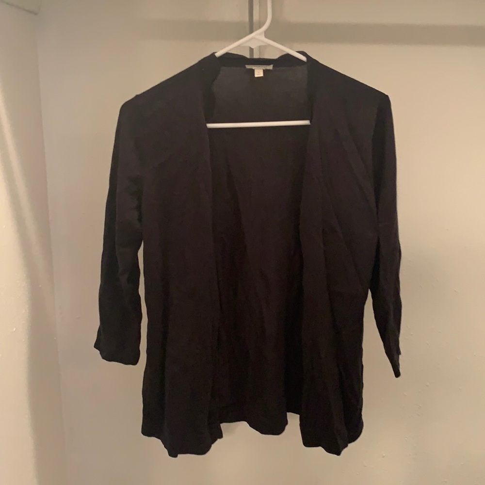 Talbots Scalloped Cardigan